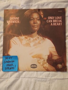 Dionne Warwick "Only Love Can Break a Heart" Vinyl LP - SEALED MINT CONDITION!
